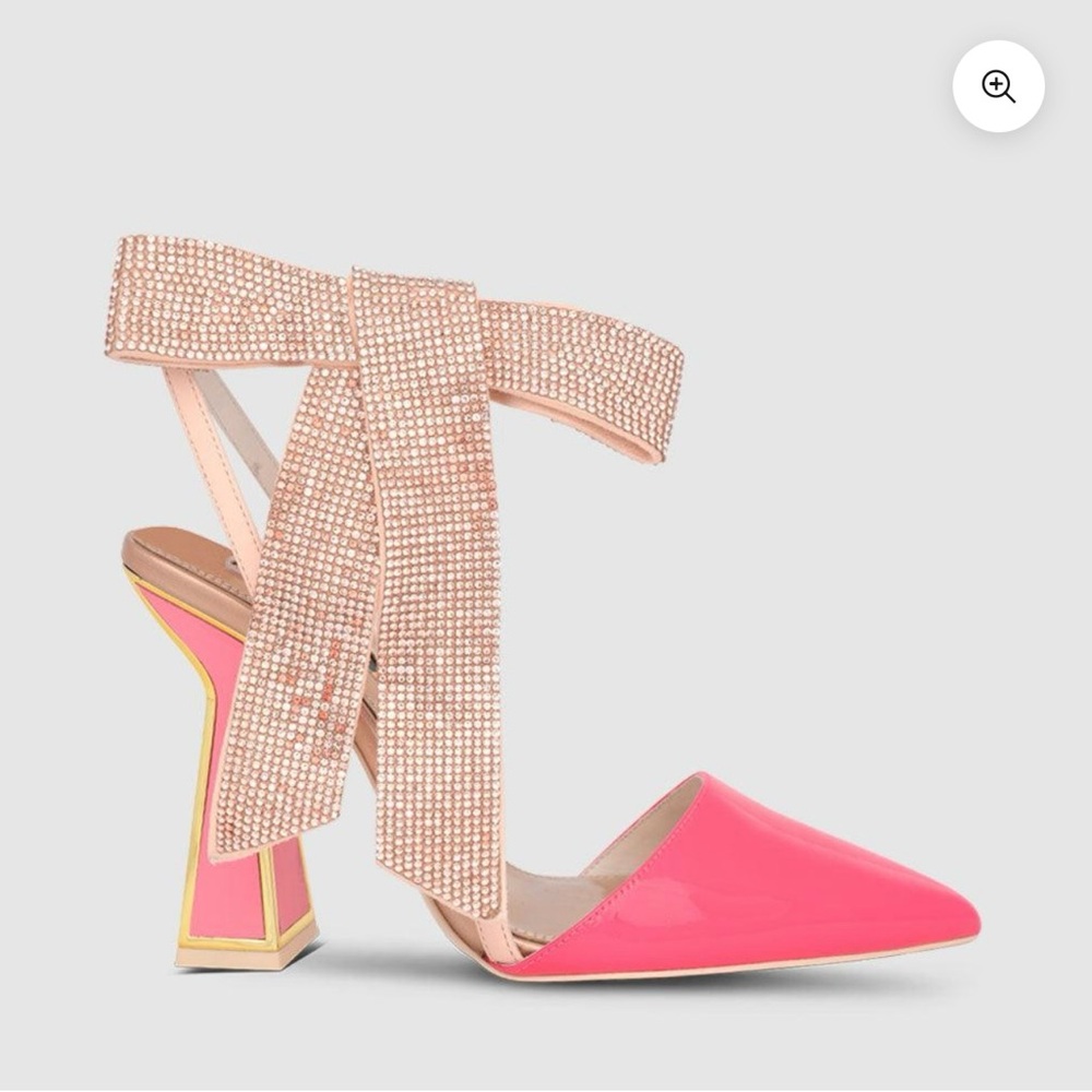 Kat Maconie Yasmina leather heels, 👠 like new in box, size 38 European (7 US) - Picture 3 of 14